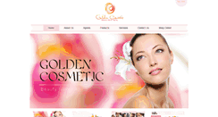 Desktop Screenshot of goldencosmetic.com